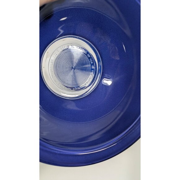 Pyrex 322 Blue Mixing Bowl 1L Glass Kitchenware Vintage Collectible - Picture 10 of 14